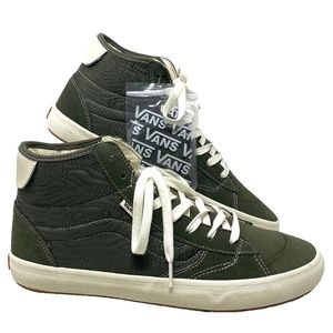 Vans Green High-Top Skate Sneakers